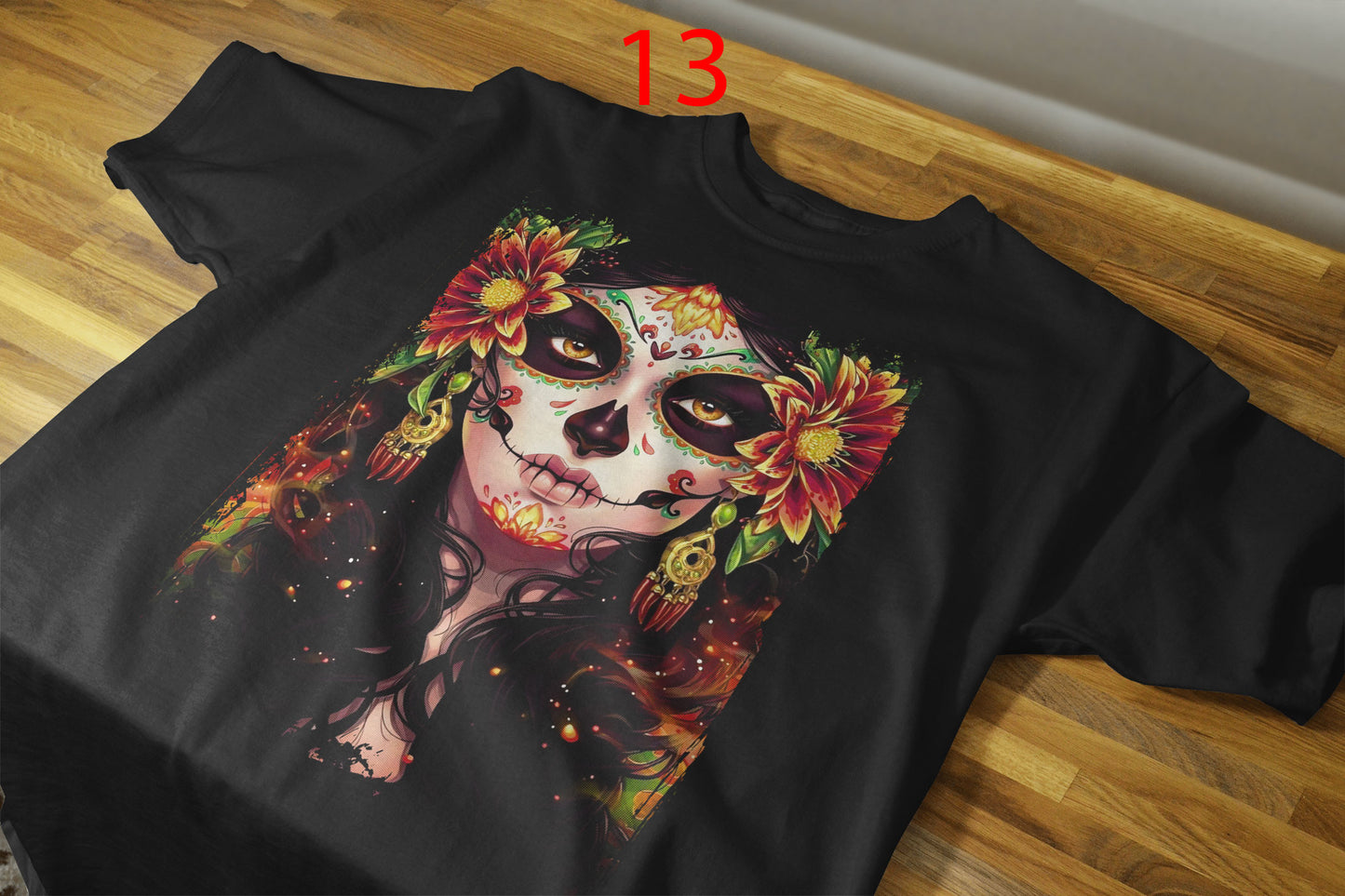 La Catrina Themed - Ready to Press, Full Color DTF Transfers