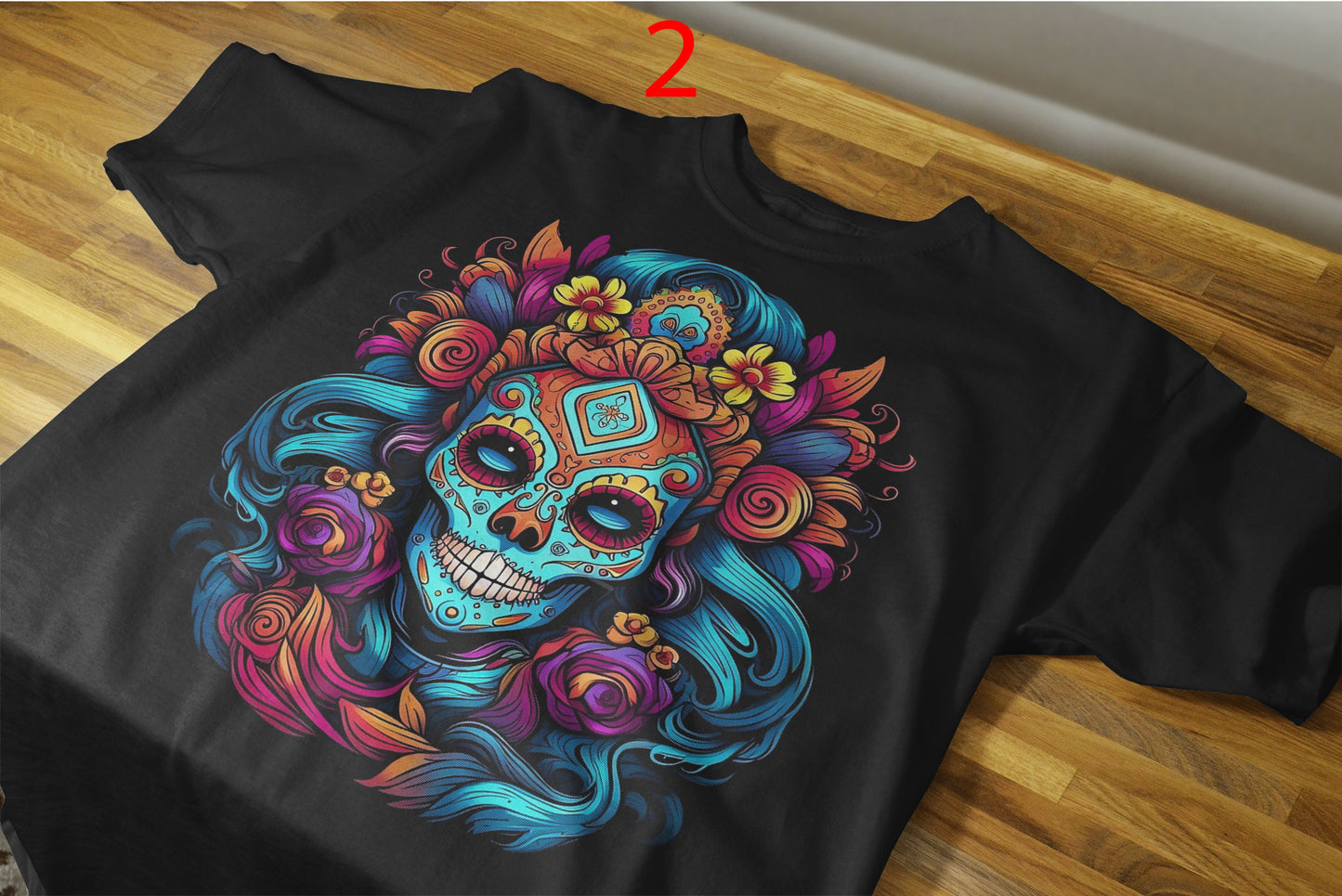 La Catrina Themed - Ready to Press, Full Color DTF Transfers