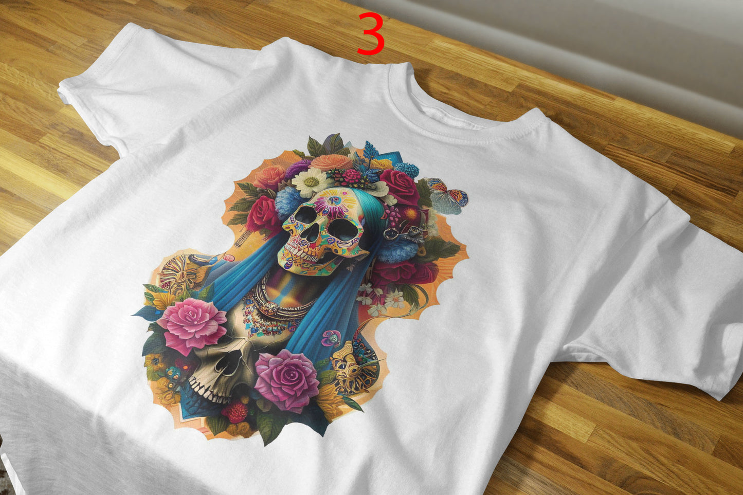 La Catrina Themed - Ready to Press, Full Color DTF Transfers