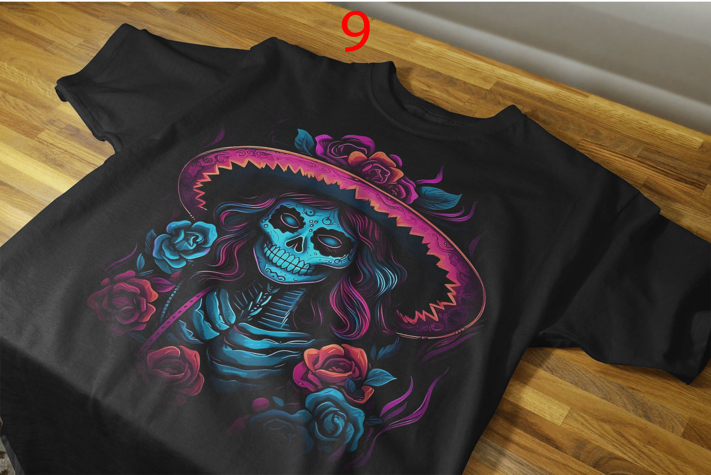 La Catrina Themed - Ready to Press, Full Color DTF Transfers